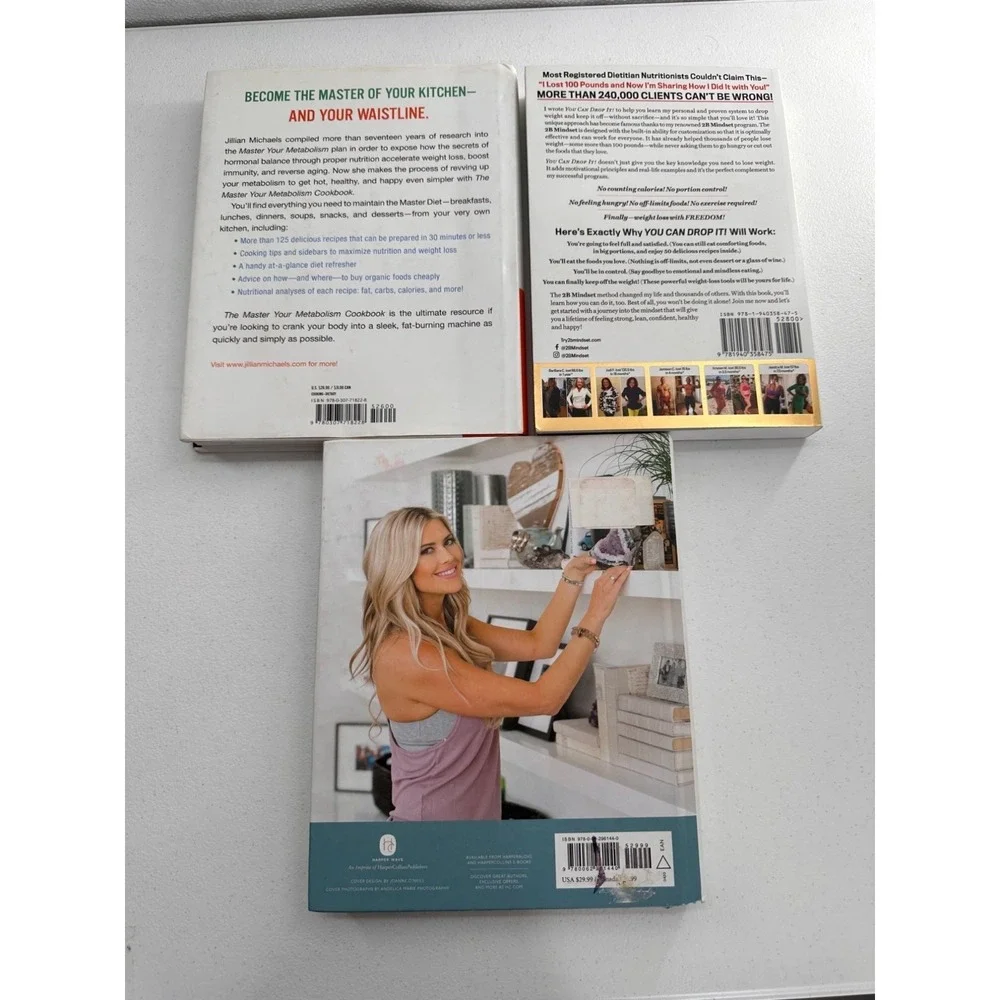 Set Of 3 Health & Weight Loss Books:‎ 